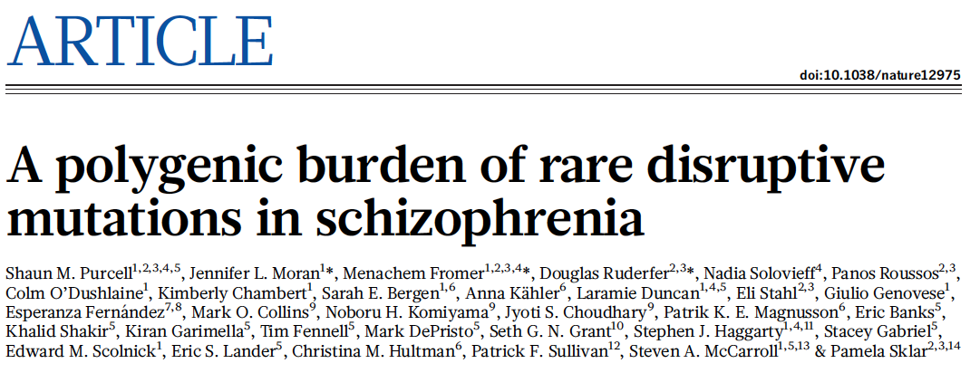 Rare variant polygenic burden figure